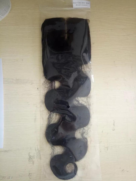 4x4 Brazilian Middle Part Closure