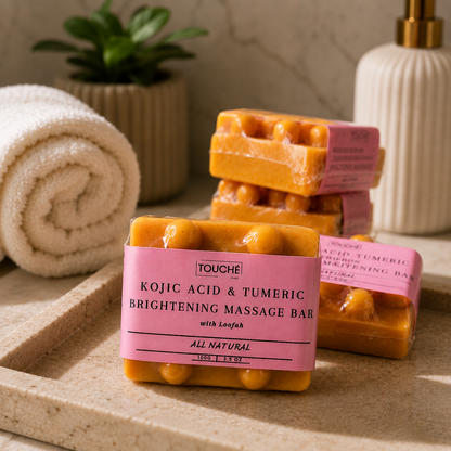 Kojic Acid & Turmeric Brightening Massage Bar