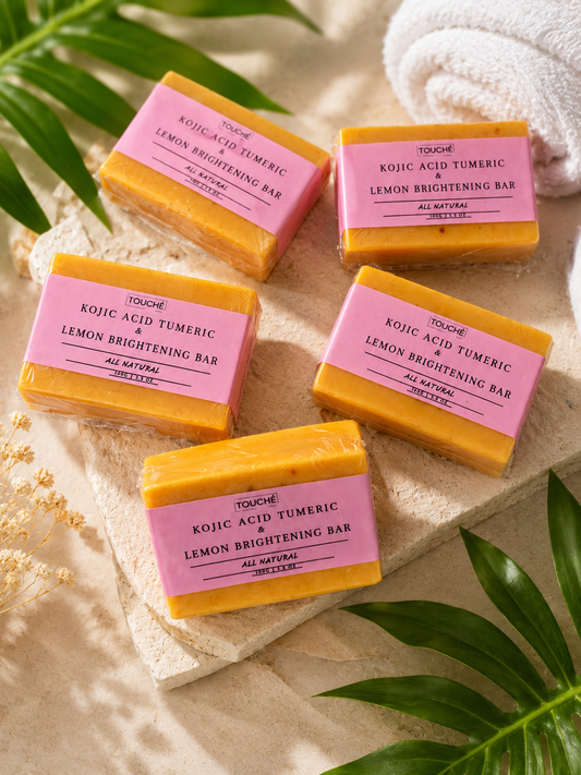 Kojic Acid Turmeric & Lemon Brightening Bar
