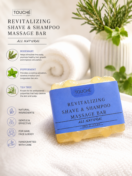 Revitalizing Shave & Shampoo Massage Bar