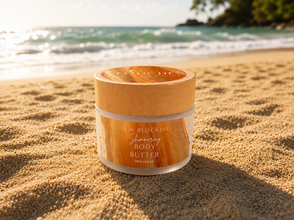 Sun Blocking Shimmering Body Butter