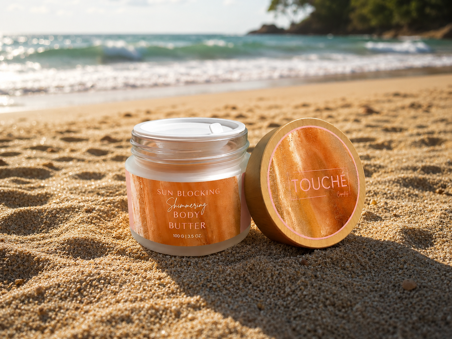 Sun Blocking Shimmering Body Butter