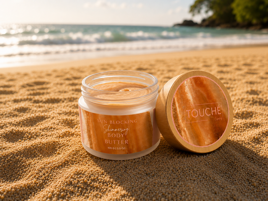 Sun Blocking Shimmering Body Butter