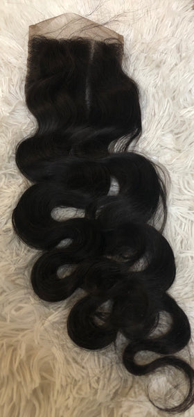 4x4 Indian Middle Part Closure